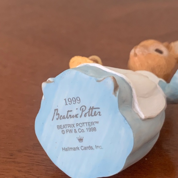 Hallmark Keepsake Tale Of Peter Rabbit 1999  Set of 3 - Picture 7 of 12